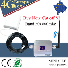 Amplificador de sinal para celular, para europa, 4g, lte, 800, com 20 bandas 2024 - compre barato