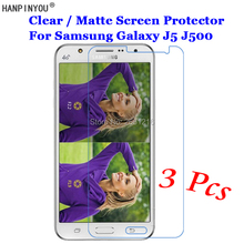 3 шт./лот для Samsung Galaxy J5 (2015) J500 J500FN J500F J500G HD Прозрачная/Антибликовая матовая защитная пленка для переднего экрана сенсорная пленка 2024 - купить недорого