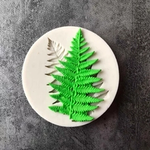 Silicone Mold Fern Leaves Fondant Cake Decoration Silicone Mold Hand Made Decorating Leaves Chocolate Candy Silica Gel 2024 - buy cheap