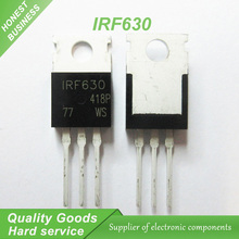 Irf630 mosfet n-ch 200 volts 10 amp para-220, 20 peças, novo original 2024 - compre barato