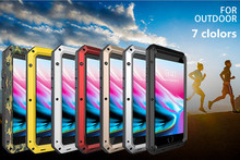 Funda de aluminio y Metal para móvil, carcasa de lujo a prueba de golpes para iPhone XS MAX XR 6X6S 7 8 Plus 5S SE 5 2024 - compra barato