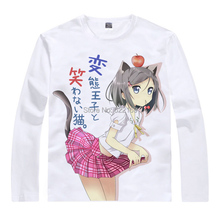 Camiseta de Anime del príncipe Stony Cat Azusa Azuki para hombre, ropa de Cosplay de Anime japonés, animación famosa, novedad de verano 2024 - compra barato