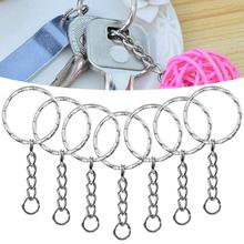 50Pcs/Set 25mm Metal Split Blank Key Chain Ring Holder Craft Women Men DIY Key Chains 2024 - buy cheap
