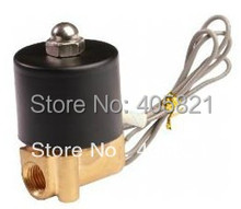 1/4" NC Switch Magnetic Solenoid Water Valve Model 2W025-08 DC12V DC24V AC220V 2024 - buy cheap