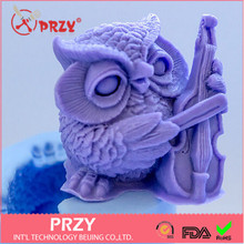 Soap Mold Cake Decoration Mold Handmade Soap Mold Violin Modelling Silicon No.s406-2 Aroma Stone Moulds Sell Hot The Owl PRZY 2024 - buy cheap