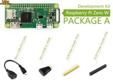 Raspberry Pi Zero W Комплект базовой разработки Mini HDMI-HDMI адаптер Micro USB OTG кабель и 2x20-pin pinheader полоски 2024 - купить недорого