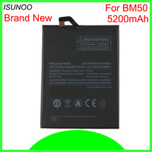 ISUNOO-Lote de 5 baterías BM50 para Xiaomi Mi Max 2, acumulador de batería de 5200mAh 2024 - compra barato
