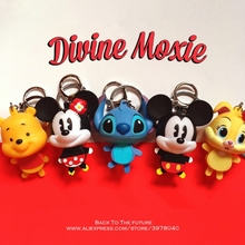 Disney Mickey Mouse Stitch 6cm mini doll Action Figure Anime Decoration Collection Figurine Toy model for children gift 2024 - buy cheap