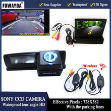 FUWAYDA Car Parking  4.3" Color TFT LCD Display Car Camera Monitor+CCD Camera for Toyota HARRIER ALTEZZA PICNIC ECHO VERSO CAMRY 2024 - buy cheap