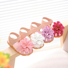 Zapatos de princesa con flores para niñas, sandalias de talla 21-30, gran oferta, 2016 2024 - compra barato