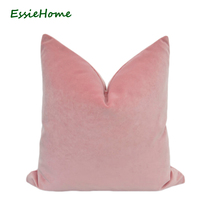 Роскошный Хлопковый матовый бархатный розовый чехол ESSIE HOME для малышей с розовыми румянами, наволочка для подушки, чехол для подушки 2024 - купить недорого