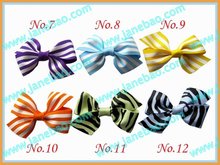 Free shipping new style 140pcs 2.5'' mix colors Girls Boutique hair clips wing hair bows 2024 - buy cheap