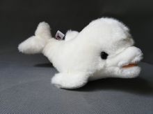 white dolphin plush toy about 27cm lovely  dolphin soft doll kid's toy birthday gift h0088 2024 - buy cheap