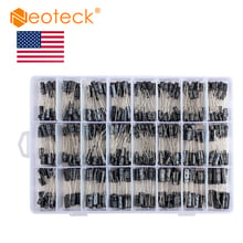 (Send From US) Neoteck 24 Values 500X Electrolytic Capacitor Assortment Kit Box 16V-50V Low Frequency  Assortment Kit Set Box 2024 - buy cheap