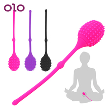 OLO Vaginal Tightening Silicone Vaginal Geisha Ball Adult Products Kegel Ball Vaginal Balls Trainer Sex Toys For Women 2024 - buy cheap