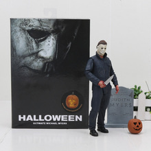 Michael Myers Cosplay NECA HALLOWEEN ULTIMATE MICHAEL MYERS ACTION FIGURE Brinquedos Collection Model Toy Party Scary Props 2024 - buy cheap