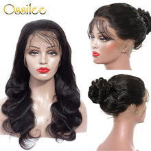 360 Lace Frontal Wig Body Wave Lace Front Human Hair Wigs Pre Plucked Lace Front Wig with Baby Hair Ossilee Remy Hair Wigs 2024 - buy cheap