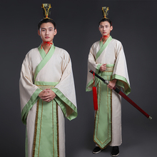 Hot Sale Chinese Folk Dance Costume for Stage Man's Tang Suit Chinese Traditional Ancient Hanfu Cosplay Costume Ming Dynasty 89 2024 - buy cheap