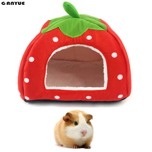 Ganyue Small Pet Animal Guinea Pig Hamster Bed House Nest Winter Warm Squirrel Hedgehog Rabbit Chinchilla Rat Bed House Nest 2024 - buy cheap
