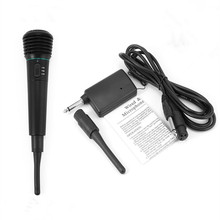 WK-308 Professional Karaoke Microphone Wired Wireless Dynamic Microphone Receiver Studio UHF For KTV Singing Speech Amplifiers 2024 - buy cheap