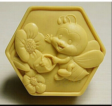 Honey bee Silicone molds  Honey bee soap mold  flower silicone soap molds flower silica gel die  Aroma stone moulds candle mould 2024 - buy cheap