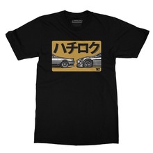 Camiseta clásica de algodón para hombres, camisa de los fanáticos del coche japonés 86 Ae86 Sprinter Levin Gt Apex Jdm, 2019 2024 - compra barato