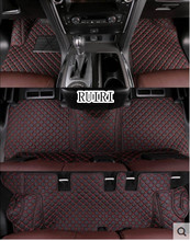 Best quality mats! Custom special car floor mats for Nissan Armada 2019-2017 7 seats waterproof car rugs carpets for Armada 2018 2024 - buy cheap