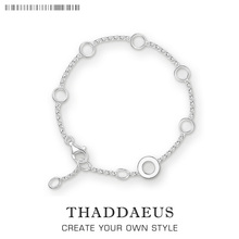 Round Eyelets Basic Charm Bracelets Link Chain   Trendy Fashion Club Jewelry Europe Style Women Gift 2024 - buy cheap