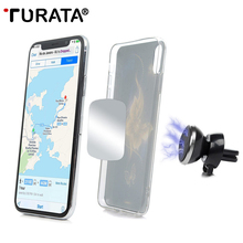 TURATA Universal Car Holder 360 Degree Magnetic Car Phone Holder GPS Stand Air Vent Magnet Mount for iPhone X 7 Xs Max Soporte 2024 - buy cheap