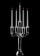 Free shipping 48cm height 5 arms crystal candelabra 2024 - buy cheap