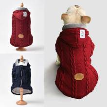 Camisolas do cão Cão Roupas de Inverno Quente Da Moda Blusas De Malha Pet para Small Medium Cães Chihuahua Pug Malhas 2024 - compre barato