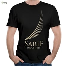 Футболка Sarif Industries Deus Ex, уникальный дизайн, новинка, Мужская Уличная одежда, мужская футболка с 3d принтом, Camiseta 2024 - купить недорого