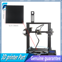 3D принтер ультрабазы черный углерод кремниевый Кристалл построить Hotbed платформа 310*310 мм толщина 4 мм стекло для 3D CR-10/10S 2024 - купить недорого