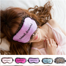 Duplex Silk Sleeping Eye Mask Sexy Eye Shade Sleep Mask Black Mask Bandage on Eyes for Sleeping eyeshade eye mask 2024 - buy cheap