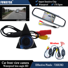 FUWAYDA Wireless CCD IR Car FRONT View Camera Parking Camera for volkswagen VW GOLF Bora Jetta Touareg Passat Lavida Polo Tiguan 2024 - buy cheap