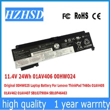 11,4 V 24Wh 01AV406 00HW024 Оригинал 00HW025 Аккумулятор для ноутбука Lenovo ThinkPad T460s 01AV405 462 01AV407 SB10J79004 SB10F46463 2024 - купить недорого