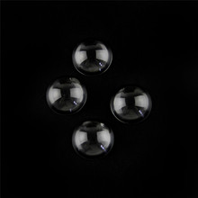 20 шт., прозрачные круглые кабошоны с полушариками, 25 мм 2024 - купить недорого