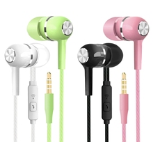 S12 Sport Earphone wholesale Wired Super Bass 3.5mm Crack Colorful Headset Earbud with Microphone Hands Free for Samsung 2024 - buy cheap