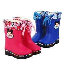 kids shoes New Fashion Classic Children's Shoes PVC Rubber Kids Baby Cartoon Shoes Children's Water Shoes Waterproof Rain Boots 2024 - buy cheap