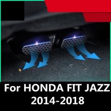 For HONDA FIT JAZZ 2014-2018 Under Seat Air Vent Outlet Conditioning Protective Cover Interior decoration Auto Accessories 2024 - buy cheap