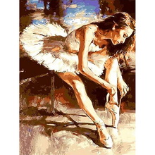 5d Diy Diamond Painting Cross Stitch Diamond Mosaic Elegant Ballet Girl diamond embroidery rhinestones KBL 2024 - buy cheap