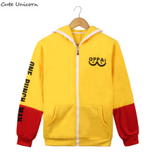 Sudadera con capucha de One Punch para hombre y mujer, ropa de cosplay de Saitama, Anime, Oppai 2024 - compra barato