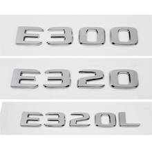 E300 E320 E320L Car Letter Rear Trunk Lid Sticker for Mercedes Benz Emblem for Mercedes E Class AMG W170 W245 Benz Car Styling 2024 - buy cheap