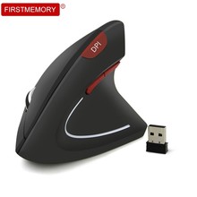 Vertical Ergonomic Mouse USB Receiver Optical Mice 1600DPI LED Backlit Office Computer Gaming Mause Wrist Healing For PC Laptop 2024 - buy cheap