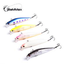 Bammax Minnow Fishing Lure Hard Bait 7.3cm 6.5g Fly Fishing Tackle Artificial Hard Wobbler Bait Lifelike accessories Pesca Bass 2024 - buy cheap