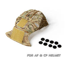 Capa de capacete tático, multicamadas de pele para capacete de caça af e cp, frete grátis, novo, 2020 2024 - compre barato