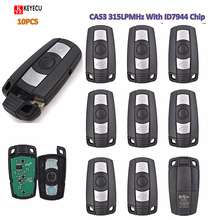 Keyecu-chave remota inteligente 3 botões, para bmw bm 3/5, série x1, x6, z4 315, lpmhz, com chip id7944, 10 peças 2024 - compre barato