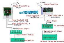 Модуль беспроводного приемника RF и плата модуля передатчика, обычный суперрегенерационный модуль 315/433 МГц, DC5V (ASK /OOK) 2024 - купить недорого