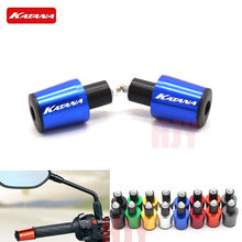 Motorcycle Accessories 7/8'' 22MM Handlebar Grips Handle Bar Cap End Plugs For SUZUKI 600/750 KATANA 1998-2006 2024 - buy cheap