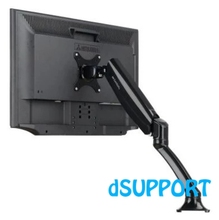 DLB502-soporte para Monitor LCD LED de escritorio, brazo de montaje para TV, carga de 2-6,5 kg, VESA 75/100mm, resorte de Gas completo, 10-27 pulgadas 2024 - compra barato